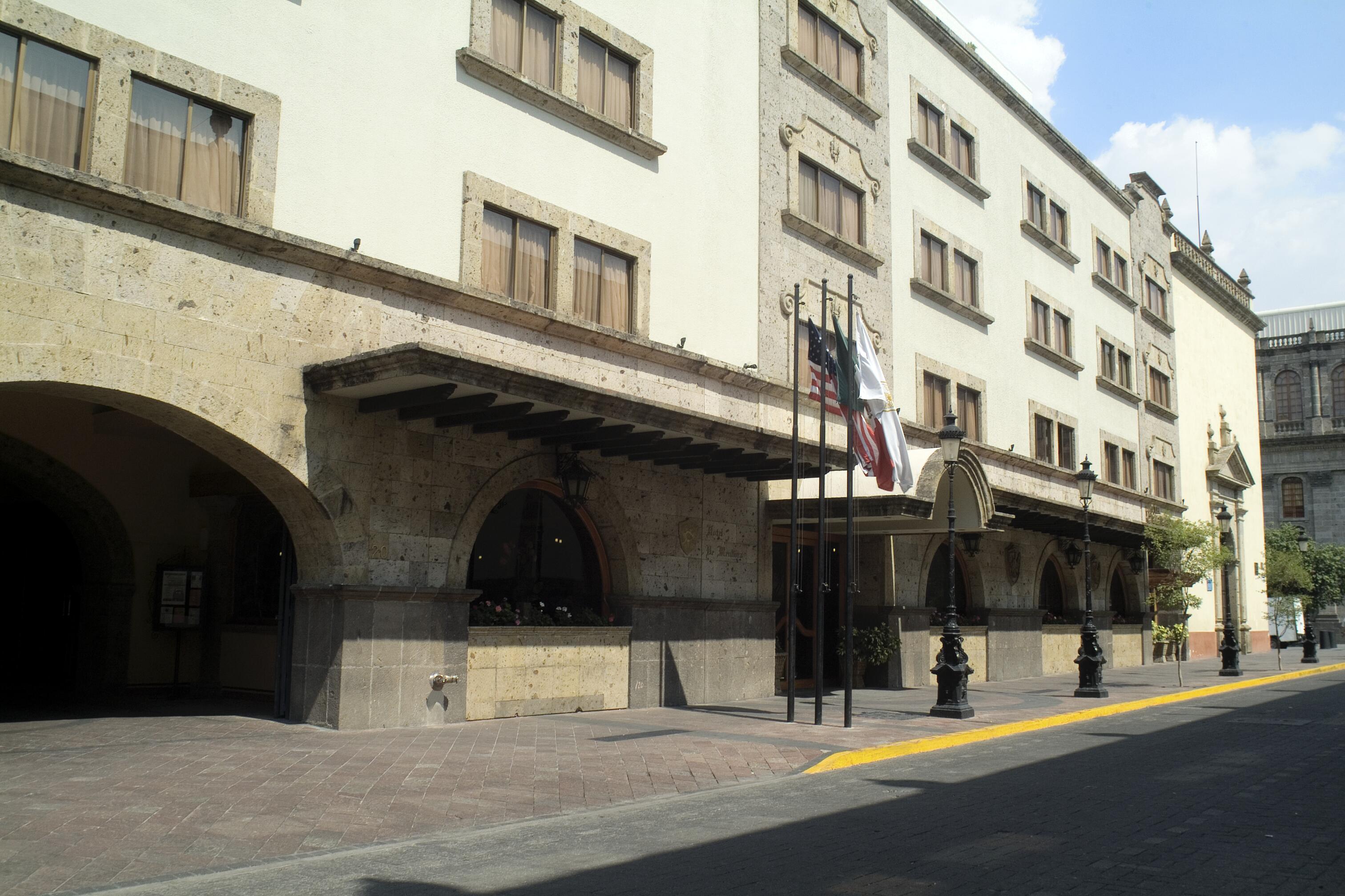 Hotel de Mendoza Guadalajara Kültér fotó